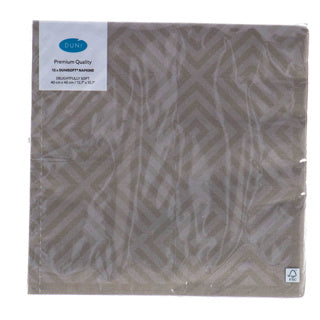 Duni Servietten Mosaik Granitgrau 40x40 cm | 12 Stück