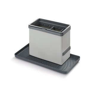Metaltex Küchenhelfer ordentlich Tex Waschbecken Organizer 24x13x14 cm Grau