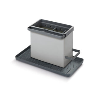Metaltex Küchenhelfer ordentlich Tex Waschbecken Organizer 24x13x14 cm Grau