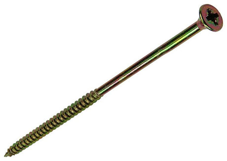 Mack 1006976 - spaanplaatschroef vz kop geelverzinkt 4st 6 x 140mm | 5 stuks