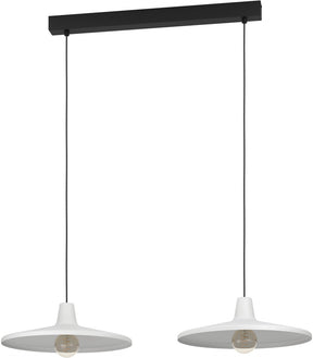 Eglo miniere hanglamp - e27 - 99,5 cm - grijs zwart