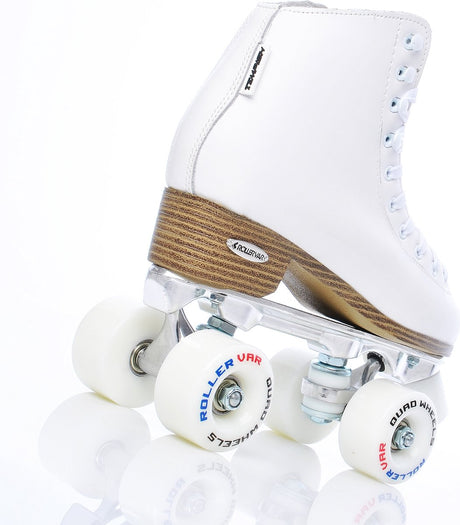 Tempish klassische Rollschuhe – Quad-Skates – weiß – Größe 39