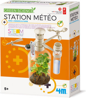 4m Wissenschaft und Spiele – Bauen Sie Ihre eigene Wetterstation – Bausatz – Kidzlabs – Grüne Wissenschaft – 5+