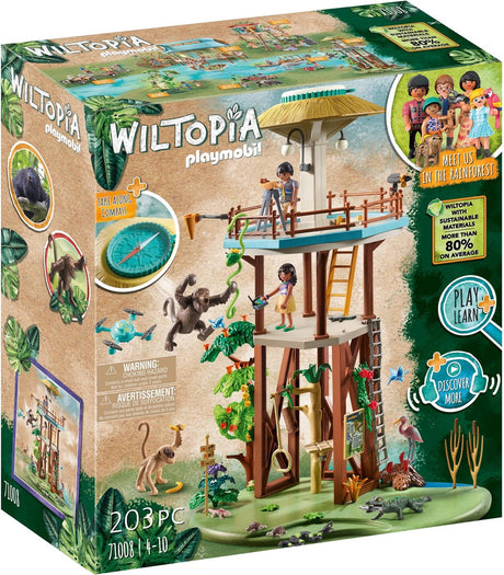 Playmobil Wiltopia-Forschungsstation mit Kompass – 71008