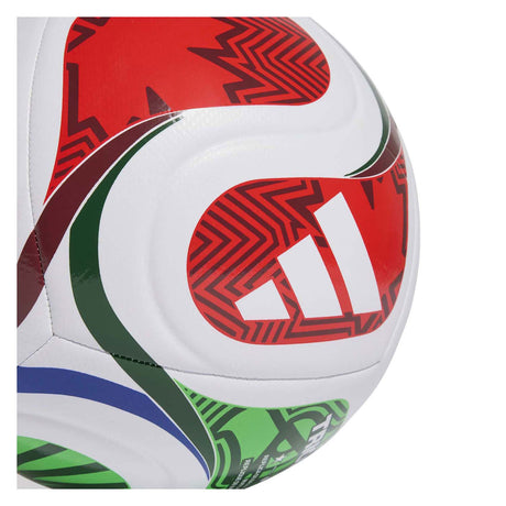 Volare adidas Fußball FIFA WM 2026 Größe 5 weiß grün rot blau