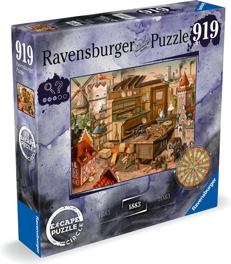 Ravensburger Puzzle Escape the Circle anno 1883 – Puzzle – 919 Teile