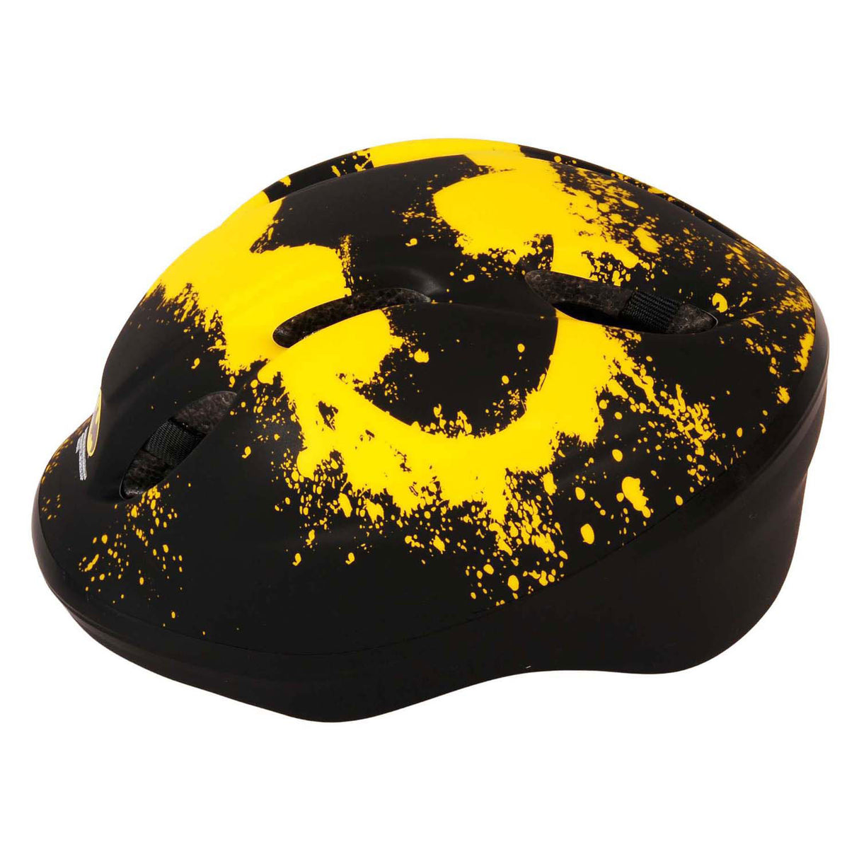 Skate Fahrradhelm Batman Junigoud 52-56 cm schwarz gelb