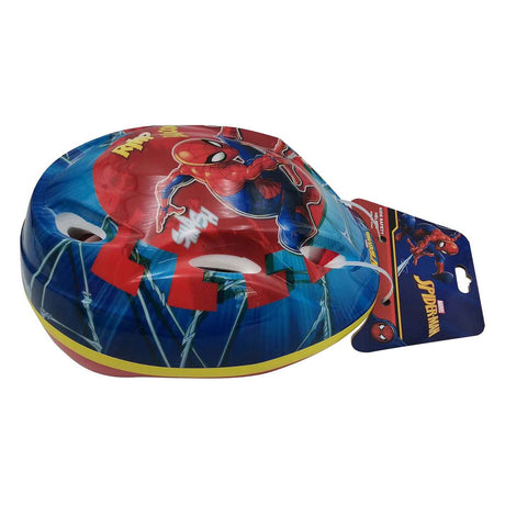 Fahrradhelm Spider-Man Boys 51-55 cm Blauww rot