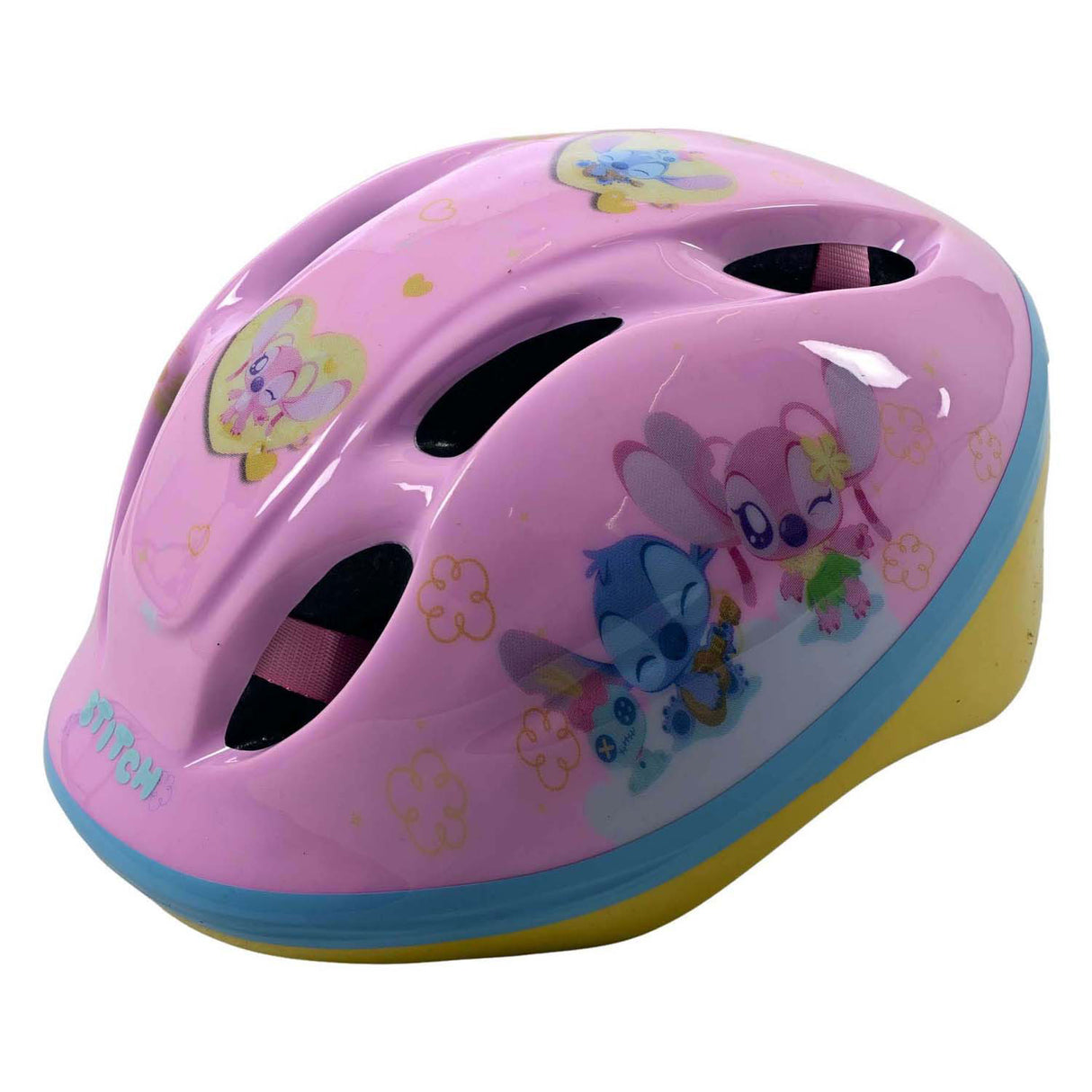Stich Kinderhelm Disney Stitch rosa 52-56cm