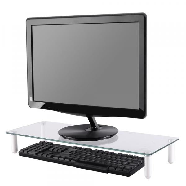 Neomounts NSMonitor10 LCD-CRT-Monitor, Standard-Heber, 25 kg max., transparent, modernes Design