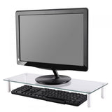 Neomounts NSMonitor10 LCD-CRT-Monitor, Standard-Heber, 25 kg max., transparent, modernes Design