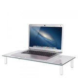 Neomounts NSMonitor10 LCD-CRT-Monitor, Standard-Heber, 25 kg max., transparent, modernes Design