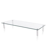 Neomounts NSMonitor10 LCD-CRT-Monitor, Standard-Heber, 25 kg max., transparent, modernes Design