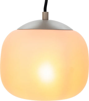 Eglo cominio hanglamp - e27 - ø 18,5 cm - zandkleurig|taupe - glas