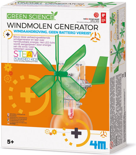 4 m lange Kidzlabs Green Science – Windmühle zum Selbermachen