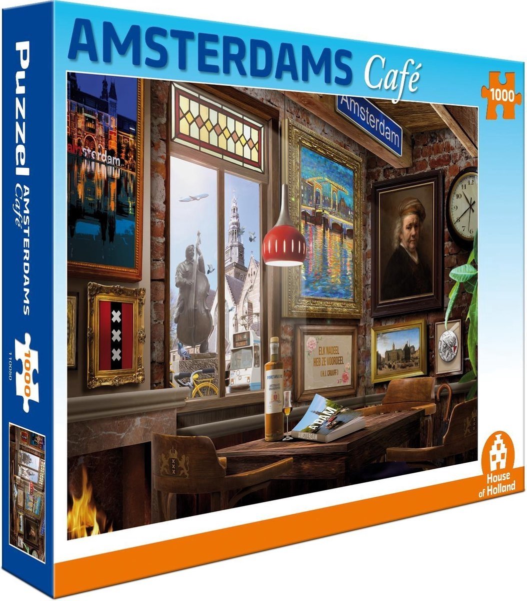 House of holland puzzel - amsterdams café (1000)