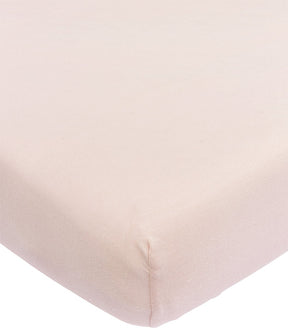 Meyco baby uni hoeslaken juniorbed - soft pink - 70x140 150cm