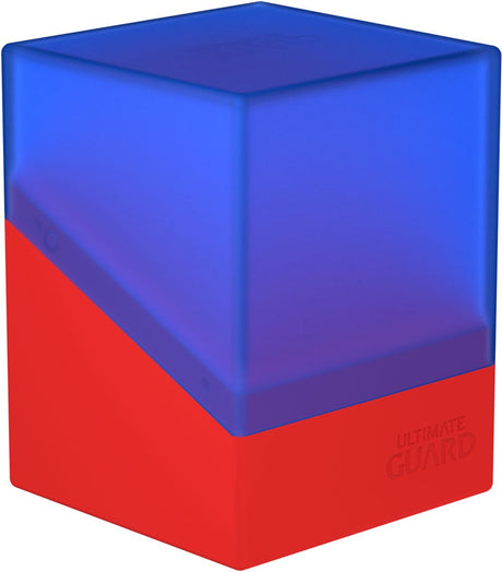 Ultimate Guard Boulder 100+ Synergie – blaue rote Kartenboxen