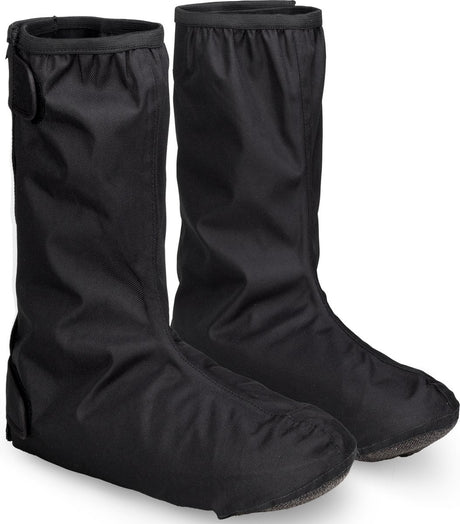 Gripgrab - dryfoot 2 wasserdichte Alltagsregen-Fahrradüberschuhe wasserdichte Fahrradüberschuhe Schuhüberzüge - Schwarz - Größe XXXL (48 49)
