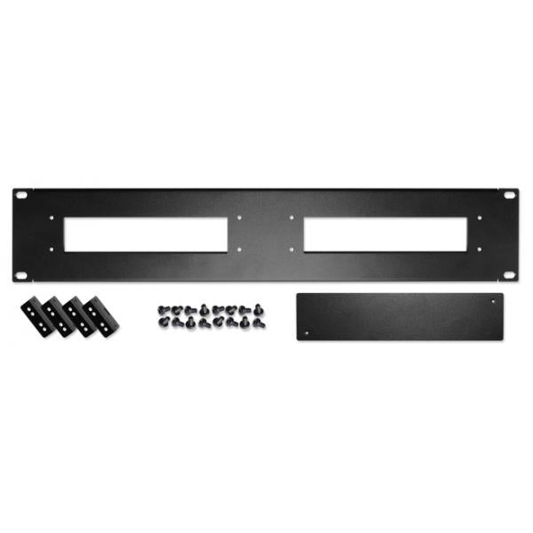 Shuttle PRM01 Rackmontage-Frontplatte, 2 HE, 19, 1 mm, 483 mm, Stahl, pulverbeschichtet, schwarz