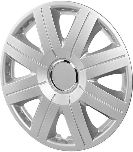 Proplus wieldop cosmos 14 inch – voor stalen velgen van auto, camper en caravan – met metalen klemring – grijs