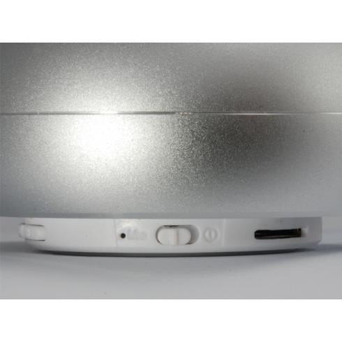 Conceptronic Beattie 01s kabelloser Bluetooth-Lautsprecher, Micro-USB, 3 W, 150–20000 Hz, Silber