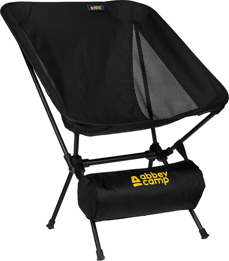 Abbey Camp Campingstuhl klappbar – leicht kompakt – 56 x 56 x 71,5 cm