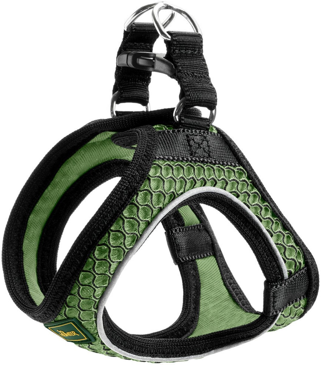 Markenloses Sans-Marque-Hundegeschirr Hunter Comfort Green S M 48-55 cm
