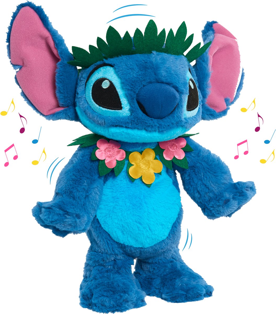 Spectron tanzt und singt Kuscheltier aus Plüsch – Stitch