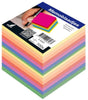 Inhalt des Känguru-Memowürfels – 9 x 9 x 9 cm – 700 Blatt – verschiedene Farben