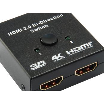 Ausgestattet mit dem bidirektionalen HDMI-Schalter 332723