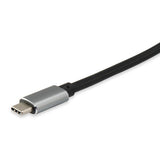 Equip 133464 USB-Typ-C-auf-2x-HDMI-Buchse-Adapter, 2160p@30 Hz, USB3.1 Gen1, Grau