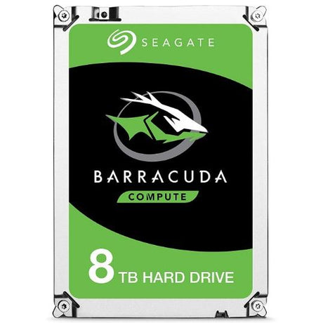 Seagate ST8000DM004 Barracuda HDD, 8 TB, 3,5, SATA3 6 Gbit/s, 5400 U/min, 256 MB, 220 MIBS