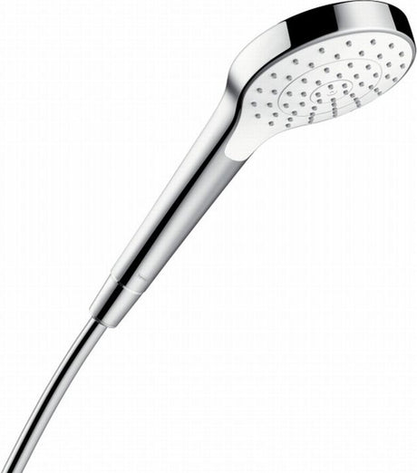 Hansgrohe Croma Select Handbrause Ecosmart - 1 Strahlart - Weißchrom - Duschkopfdurchmesser 110 mm