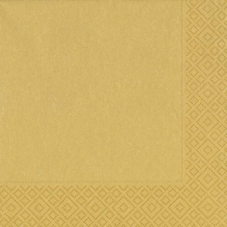 Duni Servietten 33x33cm gold