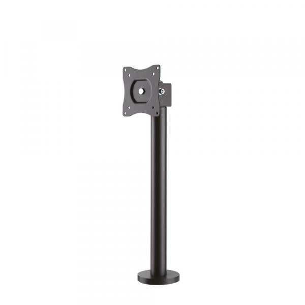 Neomounts NS -DPOS100Black Flat -Screen -Schreibtisch -Halterungen, 1x 15 kg, 10 - 32, 100x100 mm,