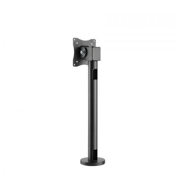 Neomounts NS -DPOS100Black Flat -Screen -Schreibtisch -Halterungen, 1x 15 kg, 10 - 32, 100x100 mm,