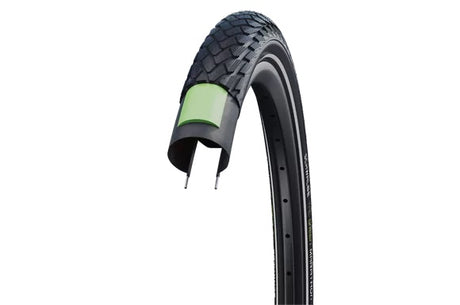 Schwalbe Vorderradgabel 28x1,25 grün Marathon
