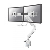 Neomounts NM -D775DXWHITE Flat -Screen -TV -Schreibtischhalterungsklemme 8 kg, 10 - 32, 100x100 mm, WHI