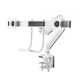 Neomounts NM -D775DXWHITE Flat -Screen -TV -Schreibtischhalterungsklemme 8 kg, 10 - 32, 100x100 mm, WHI