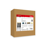 Equip 119430 HDMI 2.0 aktives optisches Kabel, HDMI Typ A -> HDMI Typ A 3D, 18 Gbit/s, 30 m, schwarz