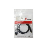 Equip 119390 Displayport-zu-HDMI-Kabel, Displayport -> HDMI, Stecker Stecker, gerade, 2 m, schwarz