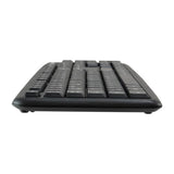 Equip 245200 kabelgebundene Tastatur- und Mauskombination, deutsches Layout, USB, QWERTZ, 105 Tasten, 1000 dpi, schwarz