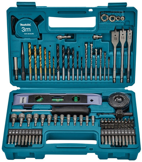 Makita-Zubehör e-10730 | Bohrer- und Schraubendreher-Bit-Set | 102 Stück im Koffer - e-10730