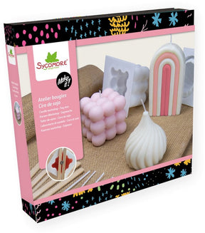 Sycomore kaarsen maken set - creatieve sojawas knutseldoos.