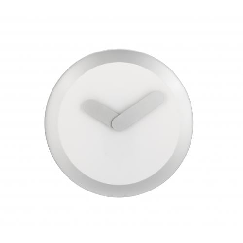 Nexttime-Uhr 2615zi Focus, ø25 cm, Wand, Weißsilber