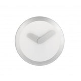 Nexttime-Uhr 2615zi Focus, ø25 cm, Wand, Weißsilber