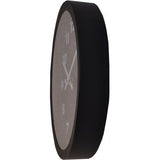 Nexttime Uhr 2906ma Mercure, ø 25 cm, Wand, schwarz