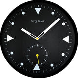 Nexttime Uhr 3049 ernst schwarz, ø32 cm, Wand, schwarz