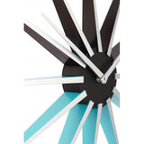 Nexttime Uhr 3051bl Nova, ø50 cm, Wand, schwarzblau